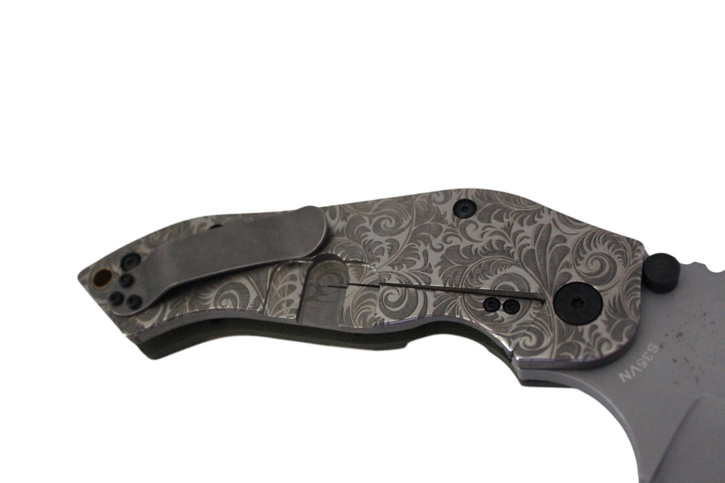 Engraved DMF